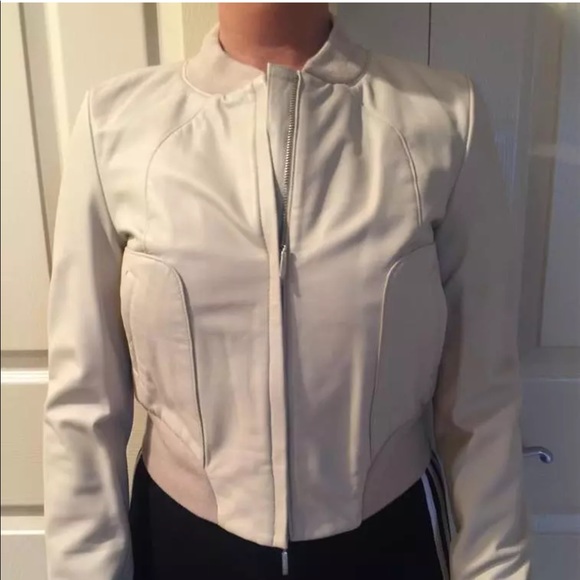 PHILOSOPHY DI ALBERTA FERRETTI LEATHER JACKET 40 - Picture 4 of 8